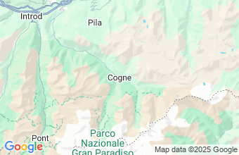 Map of Cogne