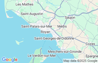 Map of Royan