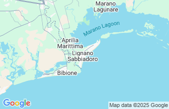 Map of Lignano Sabbia D'Oro
