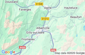 Map of Albertville