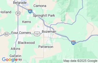Map of Bozeman