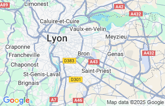 Map of Bron