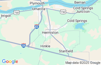 Map of Hermiston