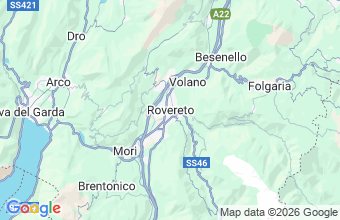 Map of Rovereto