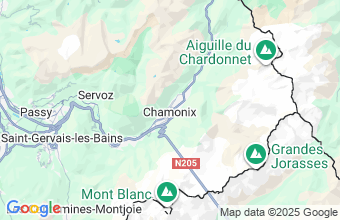 Map of Chamonix