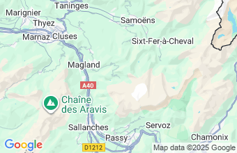 Map of Flaine