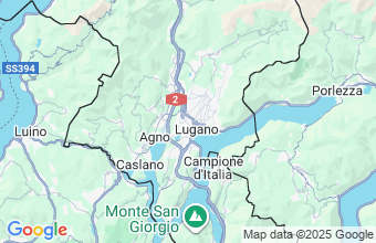 Map of Lugano