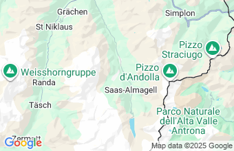 Map of Saas Fee