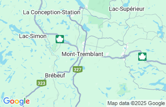 Map of Mont Tremblant