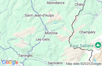Map of Morzine