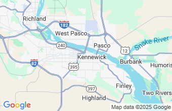 Map of Kennewick