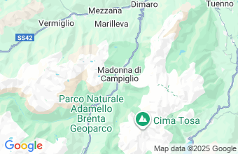 Map of Madonna Di Campiglio