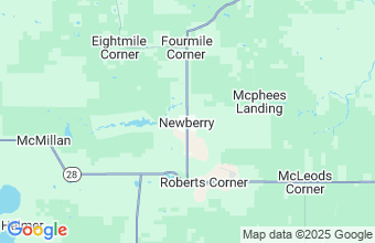 Map of Newberry