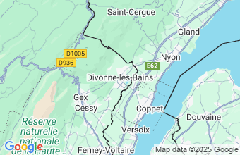 Map of Divonne
