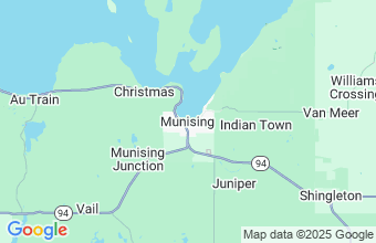 Map of Munising