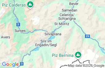 Map of Silvaplana