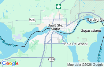 Map of Sault Ste Marie