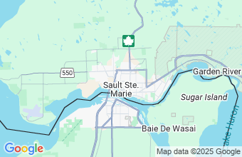 Map of Sault Ste Marie