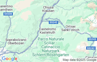 Map of Castelrotto