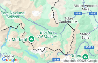 Map of Fuldera