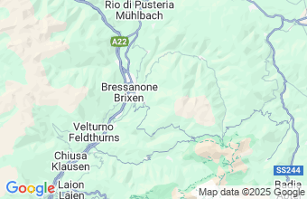 Map of Bressanone Brixen