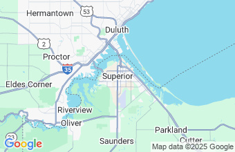 Map of Superior