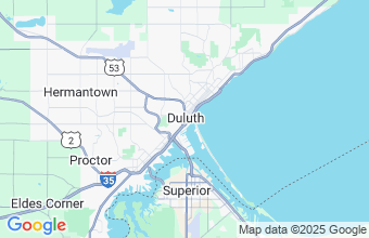 Map of Duluth