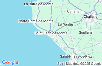 Map of St Jean De Monts