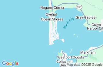 Map of Ocean Shores