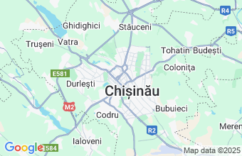 Map of Chishinau