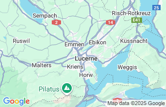 Map of Luzern