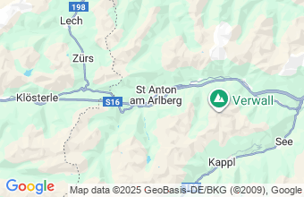 Map of St. Anton