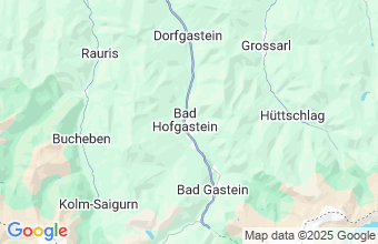 Map of Bad Hofgastein