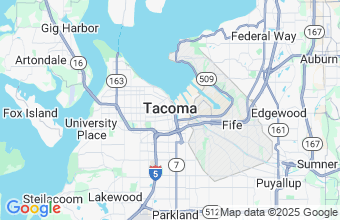 Map of Tacoma