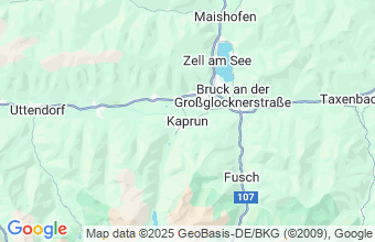 Map of Kaprun