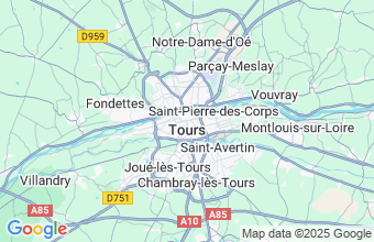 Map of Tours