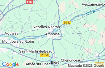 Map of Amboise