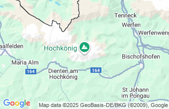 Map of Dienten am Hochkonig