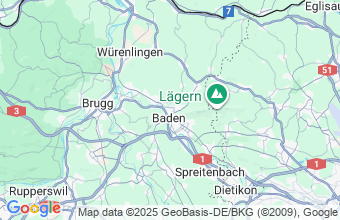 Map of Baden