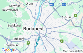 Map of Budapest