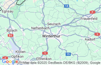 Map of Winterthur