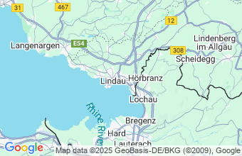 Map of Lindau