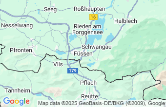 Map of Fussen