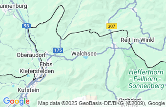 Map of Walchsee