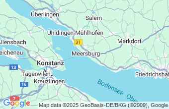 Map of Meersburg