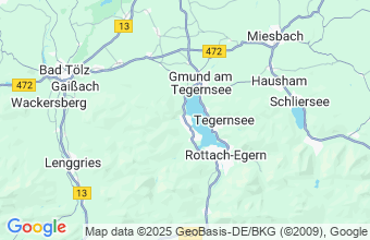 Map of Bad Wiessee
