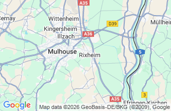 Map of Rixheim
