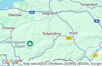 Map of Ruhpolding