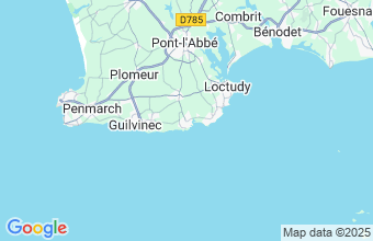 Map of Lesconil