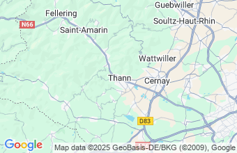Map of Thann